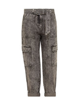 Pantalone Cargo Denim Wash - Donna | $store$