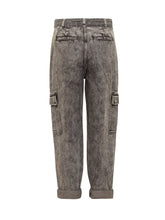 Pantalone Cargo Denim Wash - Donna | $store$