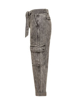 Pantalone Cargo Denim Wash - Donna | $store$