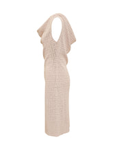 Draped Dress 4G in Jacquard - EXTRA EXCLUSIVE WOMAN | $store$