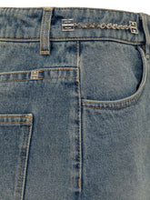 Denim Skirt with Chain - Givenchy | $store$