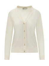 Wool and Silk Cardigan - COLLEZIONE TEAM EC | $store$