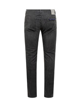 Pantalone Cinque Tasche in Denim - Incotex Blue | $store$