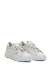 Sneaker Bianco in Pelle - Donna | $store$