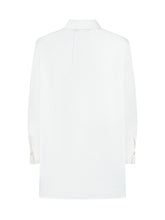White Dress with Flowers - Elisabetta Franchi Kids | $store$