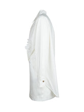 White Dress with Flowers - Elisabetta Franchi Kids | $store$