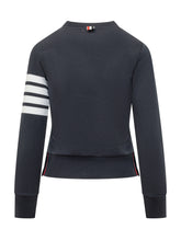 Felpa Girocollo Con Quattro Bande - Abbigliamento Donna | $store$