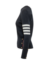 Pullover Punto Milano Con Quattro Bande - COLLEZIONE TEAM EC | $store$