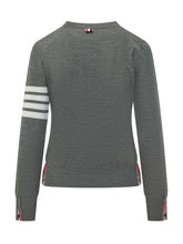 Pullover Relaxed Fit Con Quattro Bande - COLLEZIONE TEAM EC | $store$