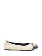 Tory Burch Bicolor Ballet Flats with Metal Logo - EXTRA EXCLUSIVE WOMAN | $store$