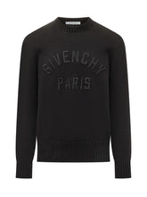 Black Sweater with Givenchy Logo - EXTRA EXCLUSIVE MAN | $store$