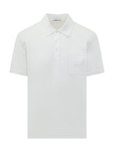 Piqué Polo With Chest Pocket - EXTRA EXCLUSIVE MAN | $store$