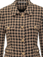 Tagliatore Giacca Doppiopetto in Pied de Poule con Bottoni Oro - COLLEZIONE TEAM EC | $store$