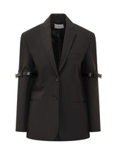Coperni Black Blazer with Strap Detail - Coperni | $store$