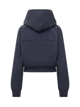 Felpa con cappuccio Marni in cotone blu - Donna | $store$