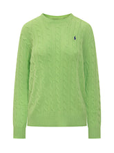 Green Cable-Knit Sweater POLO RALPH LAUREN - Fall/Winter 25 | $store$
