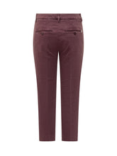 Pantalone Dondup stretch color vinaccia - Dondup | $store$
