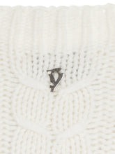 Maglione Dondup Bianco in Maglia Treccia - Dondup | $store$