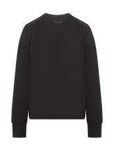 MSGM Felpa Nera con Stampa Follow the Rabbit - Donna | $store$