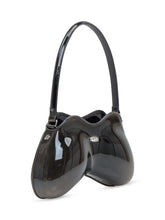 Diesel Double-D Black Patent Shoulder Bag - Diesel | $store$