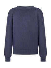 Golden Goose Kids Blue Sweater with Logo - Fall/Winter 25 | $store$