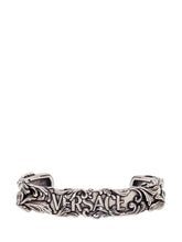 Rigid Metal Bangle with Baroque Detailing - EXTRA EXCLUSIVE MAN | $store$
