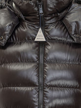 Moncler glossy black puffer jacket with hood - COLLEZIONE TEAM EC | $store$