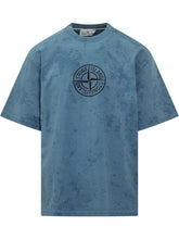 Stone Island Logo T-Shirt Azure - EXTRA EXCLUSIVE MAN | $store$