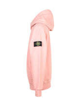 Stone Island Kids Felpa Rosa con Cappuccio e Logo - Bambini | $store$