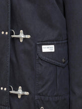 Fay Giacca Blu con Collo in Velluto e Ganci - Fall/Winter 25 | $store$