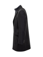 Fay Cappotto Nero con Pannello Interno Trapuntato - Fall/Winter 25 | $store$