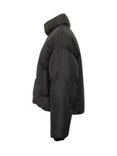 Ami Paris Black Down Jacket with Heart Logo - Ami Alexandre Mattiussi | $store$