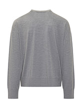 Grey Wool Crewneck Sweater Ami Alexandre Mattiussi - Ami Alexandre Mattiussi | $store$