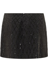 Pinko Minigonna con Strass Geometrici - Donna | $store$