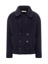 Lanvin Knit Peacoat in Lana - Fall/Winter 25 | $store$