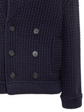 Lanvin Knit Peacoat in Lana - Fall/Winter 25 | $store$