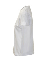 T-Shirt with Shimmering Neck Detail Brunello Cucinelli - Brunello Cucinelli | $store$