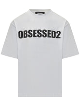 T-shirt Bianca Obsessed2 di Dsquared2 - Dsquared2 | $store$