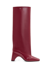 Coperni Bridge Bordeaux Leather Boots - Coperni | $store$