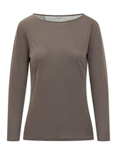 Taupe long sleeve top Purotatto - Fall/Winter 25 | $store$