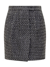 Emporio Armani Grey Tweed Mini Skirt - Emporio Armani | $store$