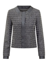 Emporio Armani Tweed Jacket with Satin Details - Emporio Armani | $store$