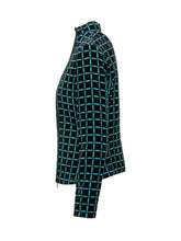 Emporio Armani Velvet Checked Top - Emporio Armani | $store$