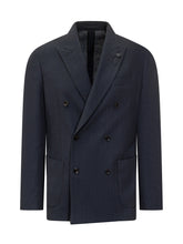 Lardini Blazer Doppiopetto - Fall/Winter 25 | $store$