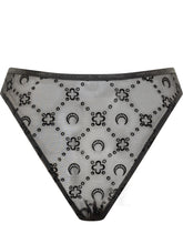 Marine Serre Tulle Briefs with Logo Embroidery - EXTRA EXCLUSIVE WOMAN | $store$