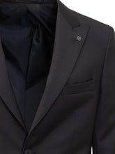 Tagliatore Black Wool Single-Breasted Suit - EXTRA EXCLUSIVE MAN | $store$