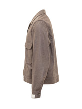 Giacca Santaniello Marrone con Tasche Frontali - Fall/Winter 25 | $store$
