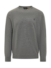 Grey Crew Neck Sweater Polo Ralph Lauren - Fall/Winter 25 | $store$