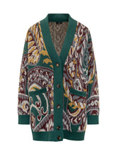 Etro Cardigan Oversize con Motivo Paisley - Donna | $store$