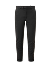 RRD Pantaloni Neri Slim Fit con Risvolto - Fall/Winter 25 | $store$